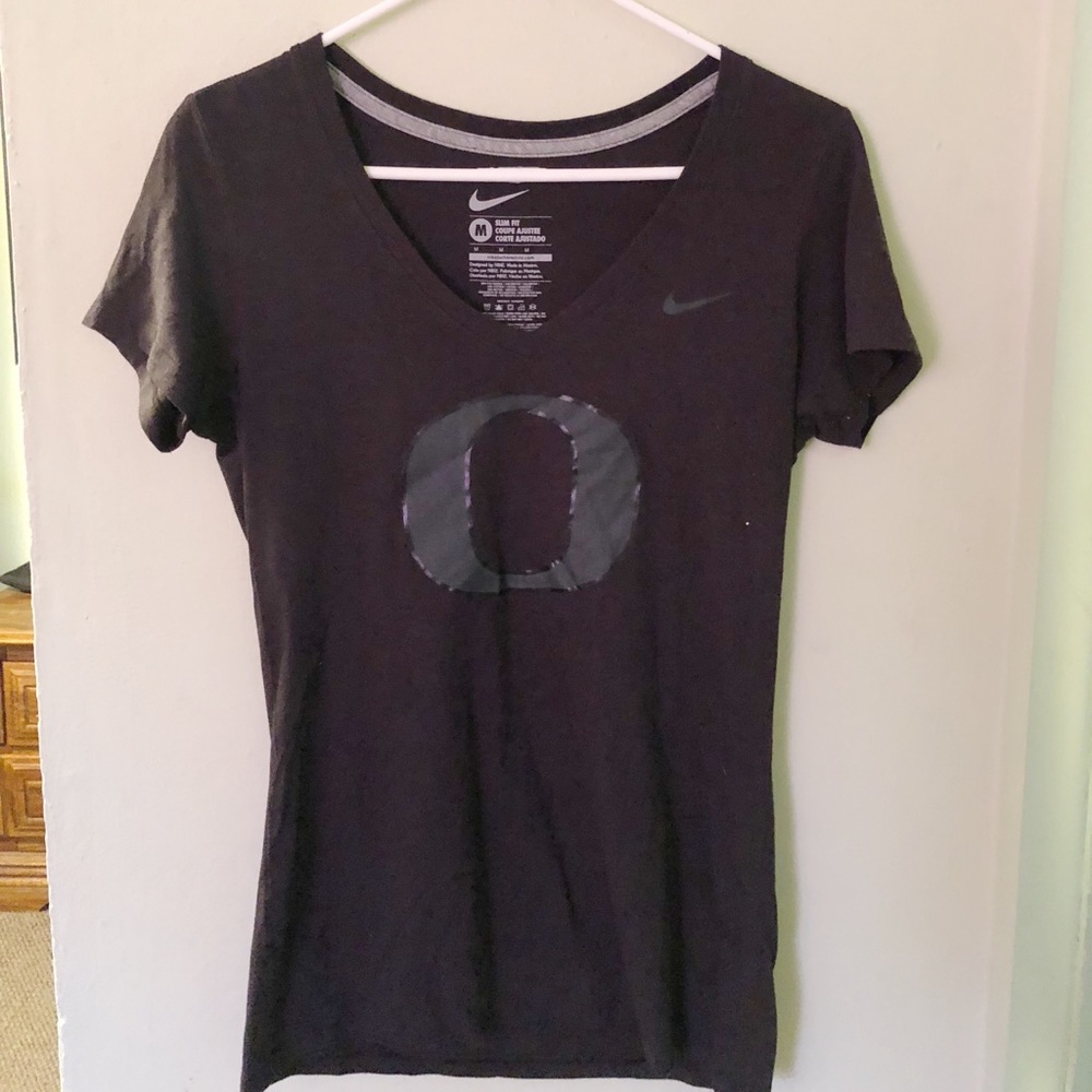 black oregon duck shirt